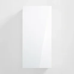 Qubik Fronty Gładkie^Front drzwi SOLA 45x98 biały polarny połysk