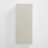 Qubik Fronty Gładkie^Front drzwi SOLA 40x98 szary taupe mat
