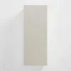 Qubik Fronty Gładkie^Front drzwi SOLA 30x76,5 szary taupe mat