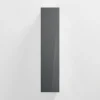 Qubik Fronty Gładkie^Front drzwi SOLA 30x137,3 szary połysk