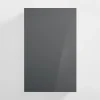 Qubik Fronty Gładkie^Front drzwi SOLA 40x63,7 szary połysk