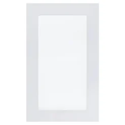 Qubik Fronty Przeszklone^Front przeszklony NOTO 60x98 biały połysk