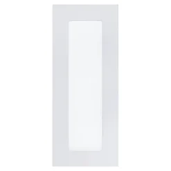 Qubik Fronty Przeszklone^Front przeszklony NOTO 40x98 biały połysk