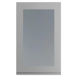 Qubik Fronty Przeszklone^Front przeszklony PIANO 60x98 szary mat