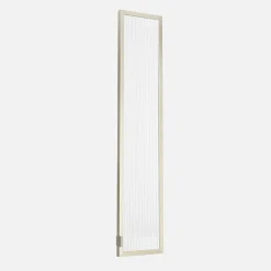 Clearance Qubik Front przeszklony szampański ALFRAME 39,6x214,1 cm