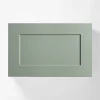 Clearance Qubik Front szuflady FRAME 60x38,1 szałwia mat