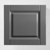 Qubik Fronty Klasyczne^Front szuflady HAMPTON 40x38,1 cm onyx szary