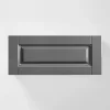 New Qubik Front szuflady HAMPTON 60x25,3 cm onyx szary