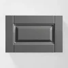 Qubik Fronty Klasyczne^Front szuflady HAMPTON 40x25,3 cm onyx szary