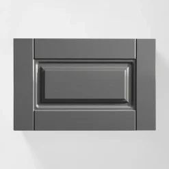 Qubik Fronty Klasyczne^Front szuflady HAMPTON 40x25,3 cm onyx szary