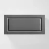 Qubik Fronty Klasyczne^Front szuflady HAMPTON 80x38,1 cm onyx szary
