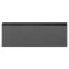 Qubik Fronty Frezowane^Front szuflady KATANIA 100x38,1 onyx szary