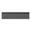 Qubik Fronty Frezowane^Front szuflady KATANIA 80x18,9 onyx szary