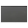 Qubik Fronty Frezowane^Front szuflady KATANIA 60x38,1 onyx szary