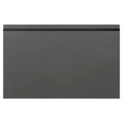 Qubik Fronty Frezowane^Front szuflady KATANIA 60x38,1 onyx szary