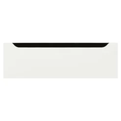 Qubik Fronty Frezowane^Front szuflady PALERMO 40x12,5 śnieżna biel