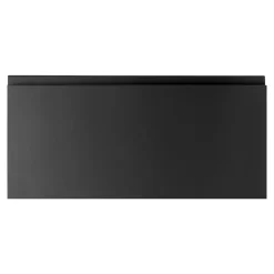 Qubik Fronty Frezowane^Front szuflady PIANO PLUS 80x38,1 czarny mat