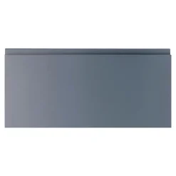Qubik Fronty Frezowane^Front szuflady PIANO PLUS 80x38,1 szary stalowy mat