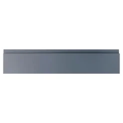 Qubik Fronty Frezowane^Front szuflady PIANO PLUS 60x12,5 szary stalowy mat