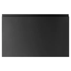 Qubik Fronty Frezowane^Front szuflady PIANO PLUS 60x38,1 czarny mat