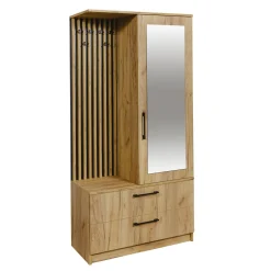 Garderoby^Garderoba z lustrem MALMO
