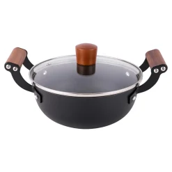 Garnki, Patelnie I Pokrywki^Garnek żeliwny czarny FERRO 2,4 l