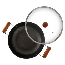 Discount Garnek żeliwny czarny FERRO 7 l