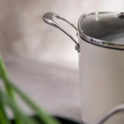 Discount inny Garnek na indukcję biały QUADRATO 7,2 l