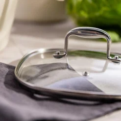 Discount inny Garnek na indukcję biały QUADRATO 7,2 l