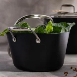 Sale inny Garnek na indukcję czarny QUADRATO 3,5 l