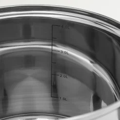 Altom Garnki, Patelnie I Pokrywki^Garnek ze stali nierdzewnej wysoki EMILIO 4,3 l
