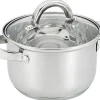 Garnki, Patelnie I Pokrywki^Garnek ze stali nierdzewnej srebrny GAMMA 1,9 l