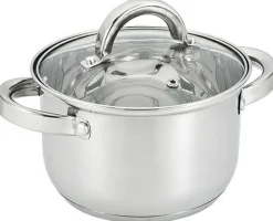 Garnki, Patelnie I Pokrywki^Garnek ze stali nierdzewnej srebrny GAMMA 1,9 l