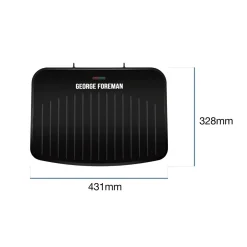 Discount inny Grill elektryczy GEORGE FOREMAN czarny