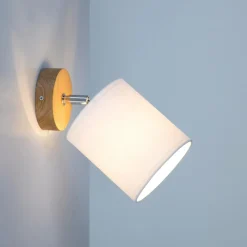 Hot Spot - Light Kinkiet abażur biały DRINO