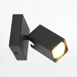 Clearance LED-POL Kinkiet czarny ORO ELON
