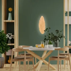 Sale TK Tomasz Krywult Kinkiet jasne drewno HOJA WOOD