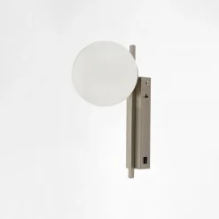 Zumaline Kinkiety^Kinkiet LED kulisty klosz NEBULA