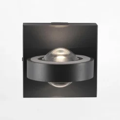 Paul Neuhaus Kinkiety^Kinkiet LED RGB Wi-Fi czarny Q-MIA z pilotem