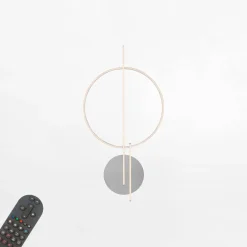 Clearance Paul Neuhaus Kinkiet LED RGB Wi-Fi stalowy Q-ARKOA z pilotem