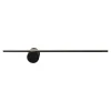 Sale Zumaline Kinkiet minimalistyczny czarny FAD LED