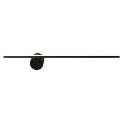 Sale Zumaline Kinkiet minimalistyczny czarny FAD LED