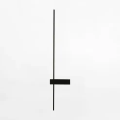 Zumaline Kinkiety^Kinkiet minimalistyczny LED czarny ARCO