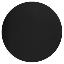 TK Tomasz Krywult Kinkiety^Kinkiet minimalistyczny okrągły czarny LUNA NEW 40 cm