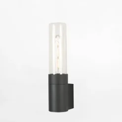 Zumaline Kinkiety^Kinkiet outdoorowy IP54 czarny WALLY