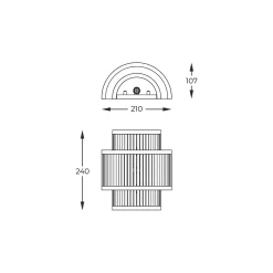 Zumaline Kinkiety^Kinkiet SERGIO W0528-02B-V6AC