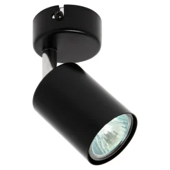 LED-POL Kinkiety^Kinkiet spot czarny ORO GAVIA