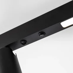 Zumaline Kinkiety^Kinkiet spot LED czarny MANNARI