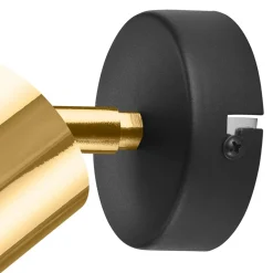 Outlet Kinkiet spot regulowany reflektor złoty AURORA