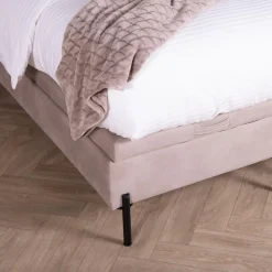 Instilo Łóżka Tapicerowane|Łóżka^Łóżko beżowe DONNA DUO SOFT 140 cm